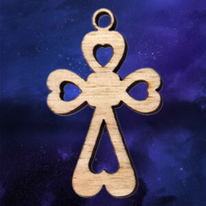 10-01-001 ξύλινος σταυρός