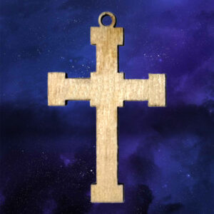 10-01-006 ξύλινος σταυρός