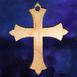 Ξύλινος σταυρός από σημύδα – κρεμαστός λαιμού